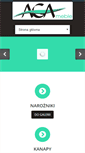 Mobile Screenshot of mebletapicerowane-aga.pl